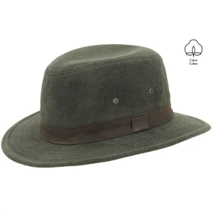 Flechet ALP1 UV50 Travellerhat - Grøn Bomuld