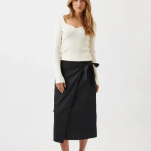 Sort Shayanne Wrap Nederdel Fra Moves By Minimum